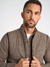 Light padded zip through vest