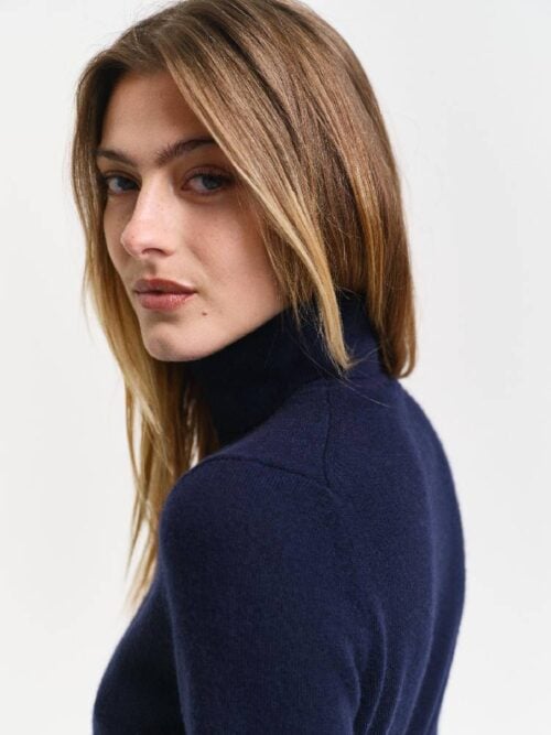 EXTRAFINE LAMBSWOOL BLEND ROLLNECK