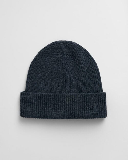 WOOL RIBBED BEANIE