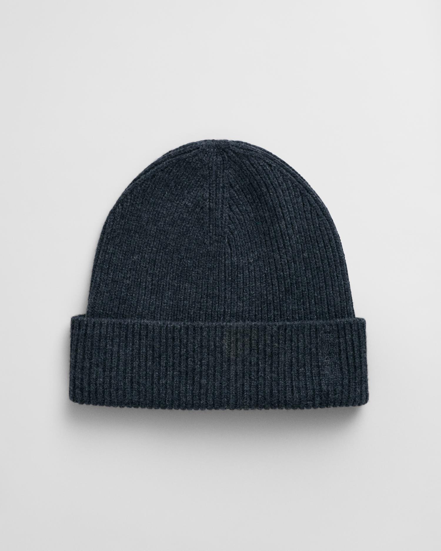 WOOL RIBBED BEANIE
