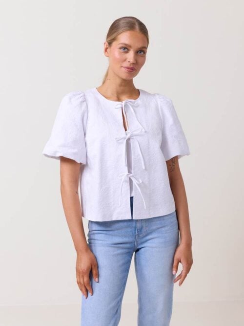 Etoile bow bluse