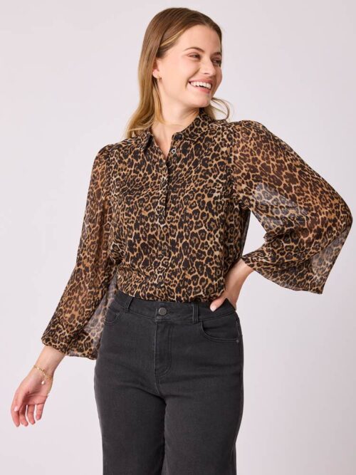 Brielle chiffon bluse