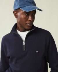 Terrance Organic Cotton Half-Zip Sweatshirt