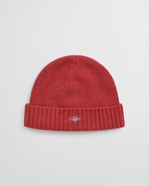 UNISEX. SHIELD WOOL BEANIE