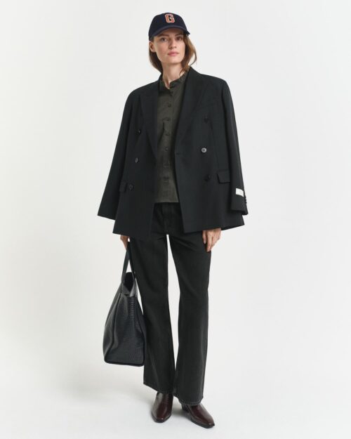 REG COTTON SATIN BLOUSE
