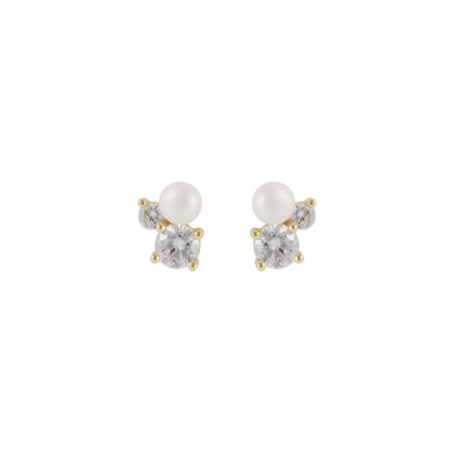 Mayfair small irregular pearl ear