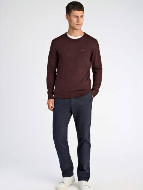Ecovero L/S o-neck knit