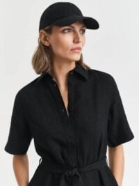 REG LINEN SS SHIRT DRESS