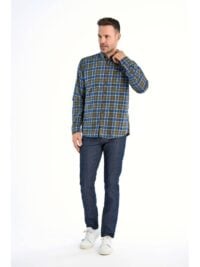 Checked L/S shirt