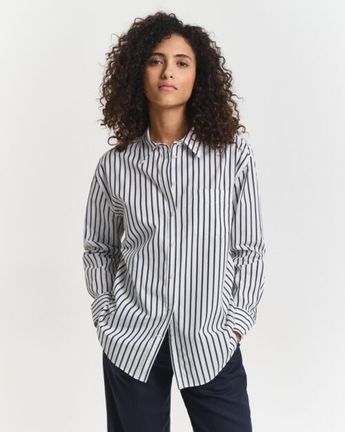 REL CLASSIC POPLIN STRIPED SHIRT