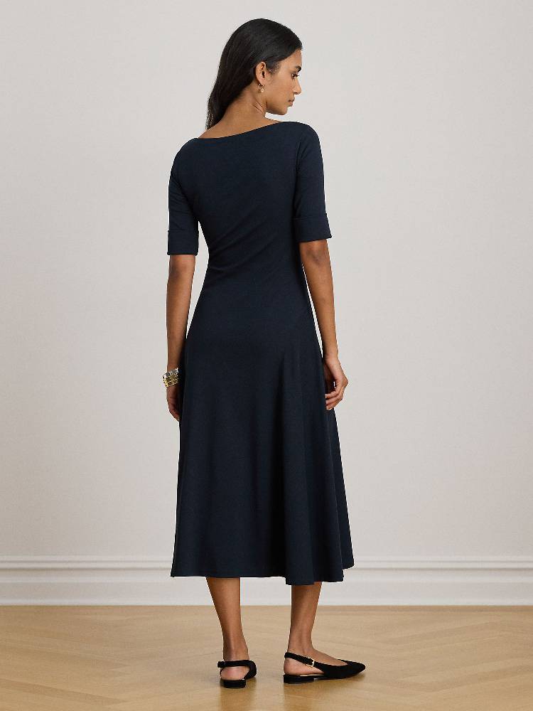 MUNZIE-ELBOW SLEEVE-DAY DRESS