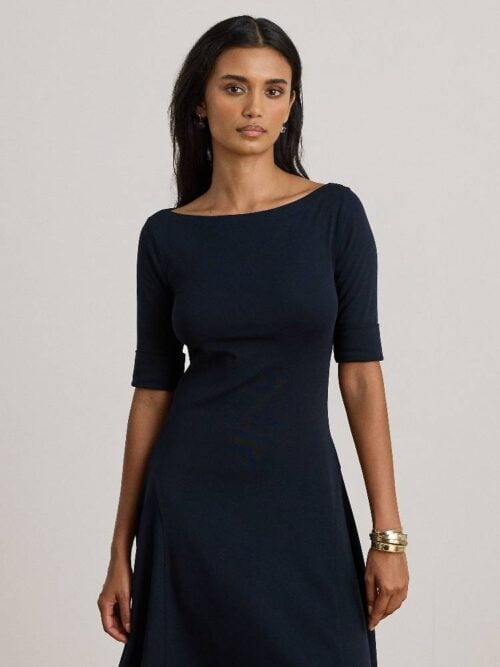 MUNZIE-ELBOW SLEEVE-DAY DRESS