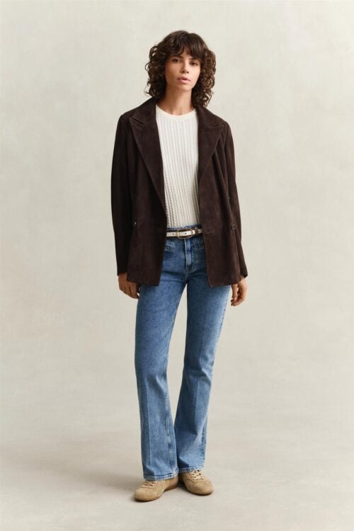 Cotton Cable C-Neck Ss