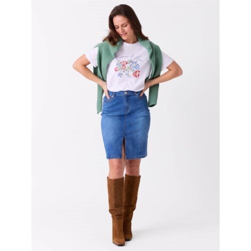 Wilma Denim Skj?rt/ 9