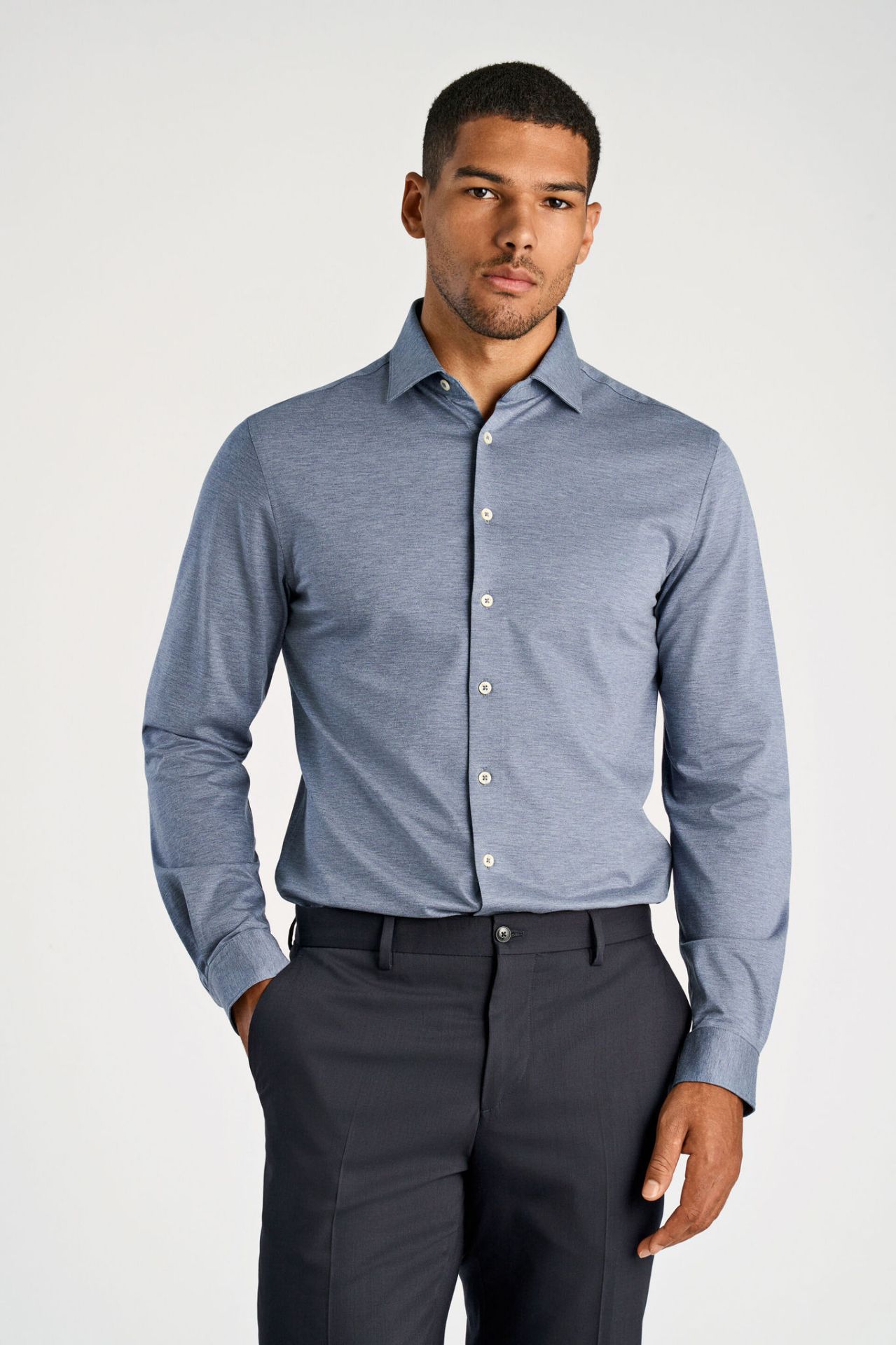 Superflex knitted shirt L/S