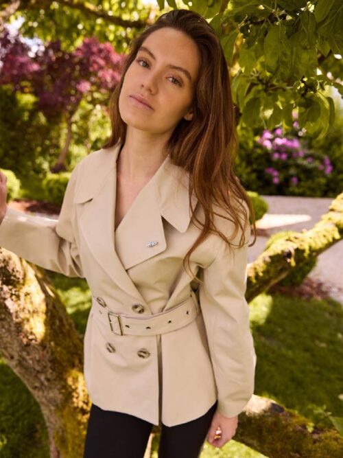 7483rdfanceline Trenchcoat