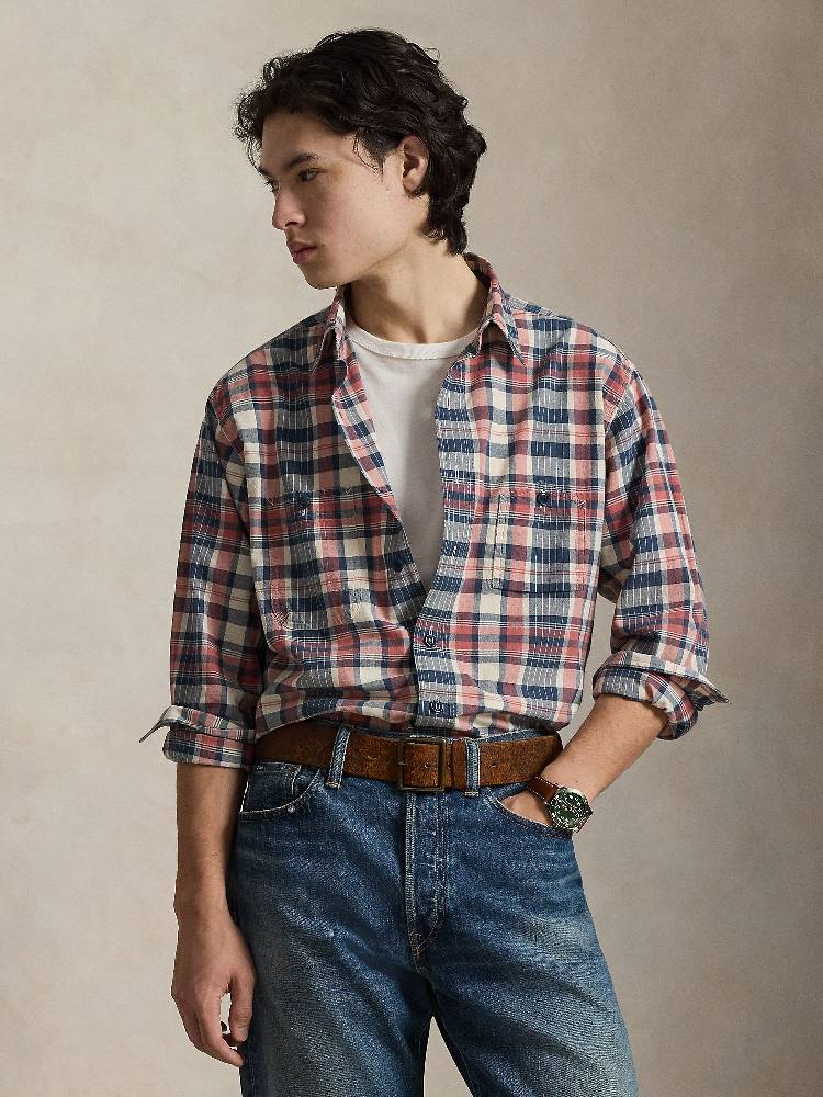 WOVEN-SPORT SHIRT-SHIRT