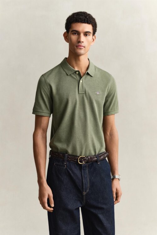 Reg Shield Ss Pique Polo