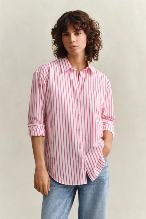 Rel Classic Poplin Striped Shirt