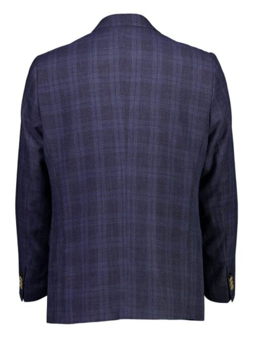 Dobby check blazer