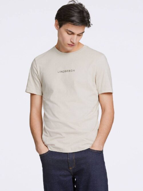 Lindbergh print tee S/S