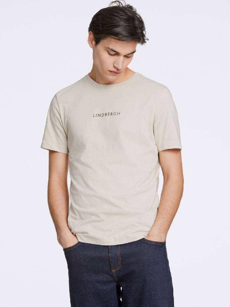 Lindbergh print tee S/S