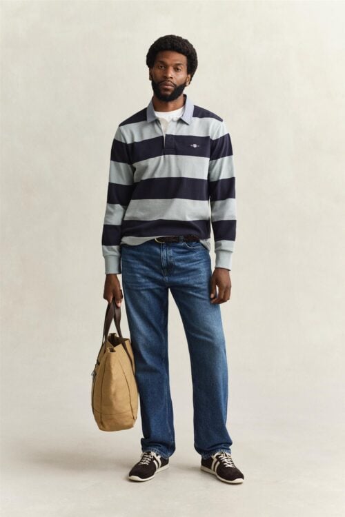 Reg Chambray Stripe Heavy Rugger