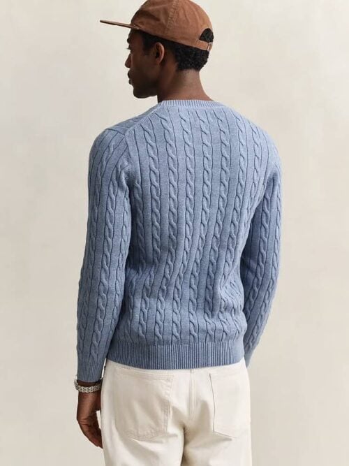 Cotton Cable C-Neck
