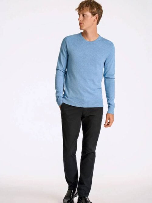 Ecovero L/S o-neck knit