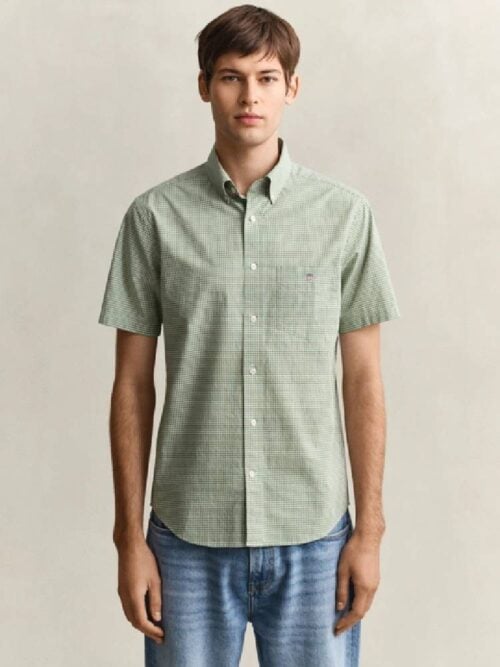 Reg Classic Poplin Ss Shirt
