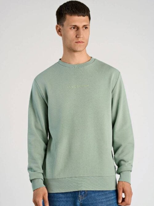 Logo chest print o-neck sweat
