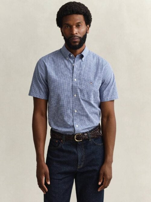Reg Classic Poplin Ss Shirt