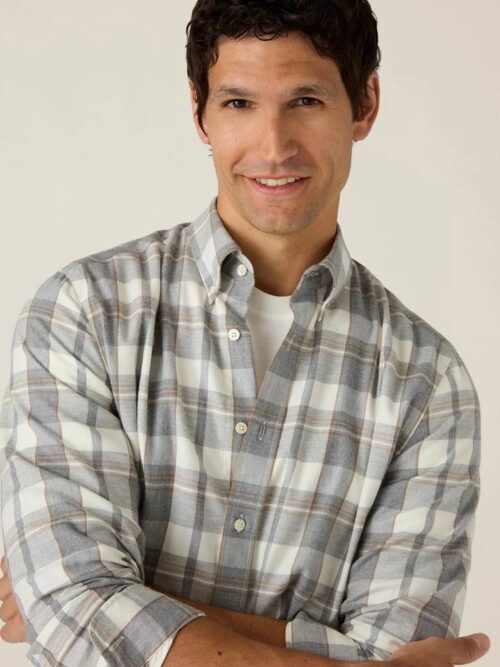 Casual Check Flannel B.D Shirt
