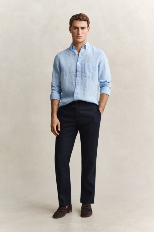 Reg Linen Ds Pants